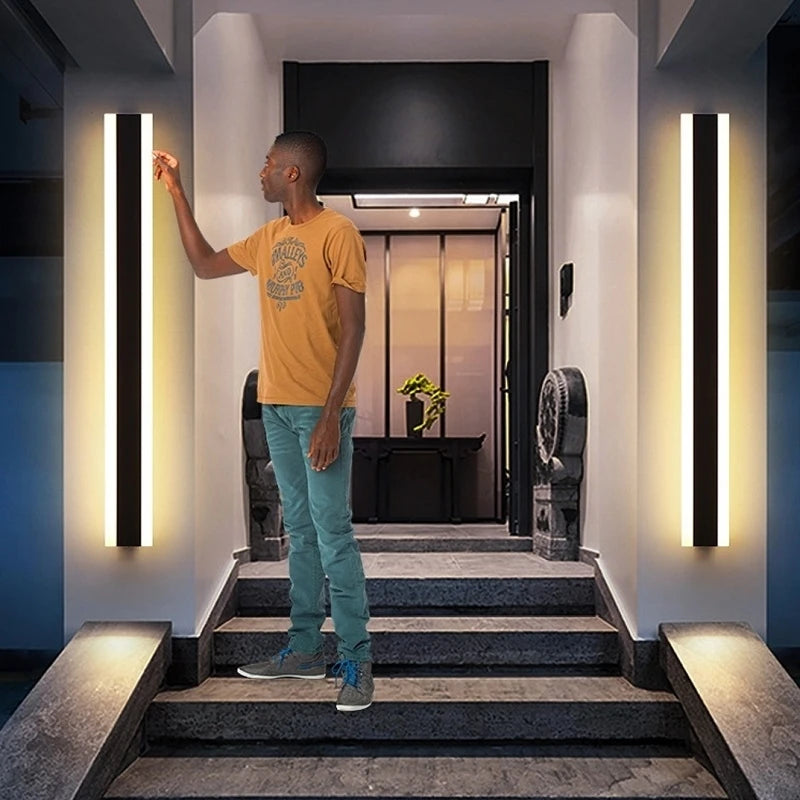 HONG DE LI Waterproof LED Outdoor Wall Light Garden Lighting