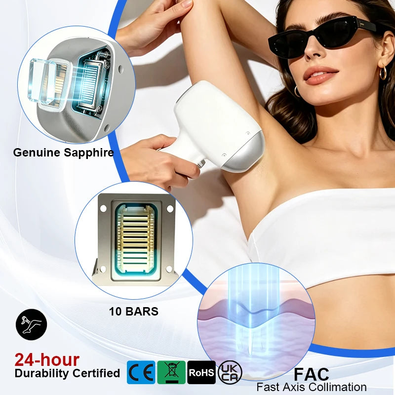 Emsnova Soprano Ice Titanium Diode Laser Hair Removal Device