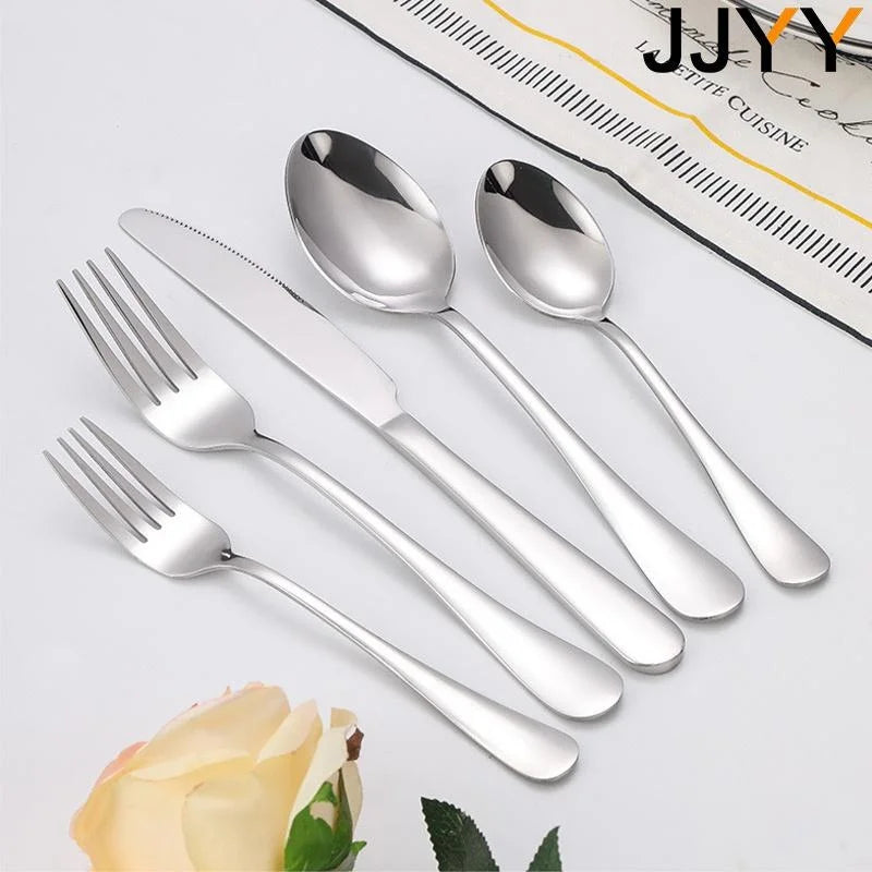 STONEGO Stainless Steel Flatware Set for Dining and Travel