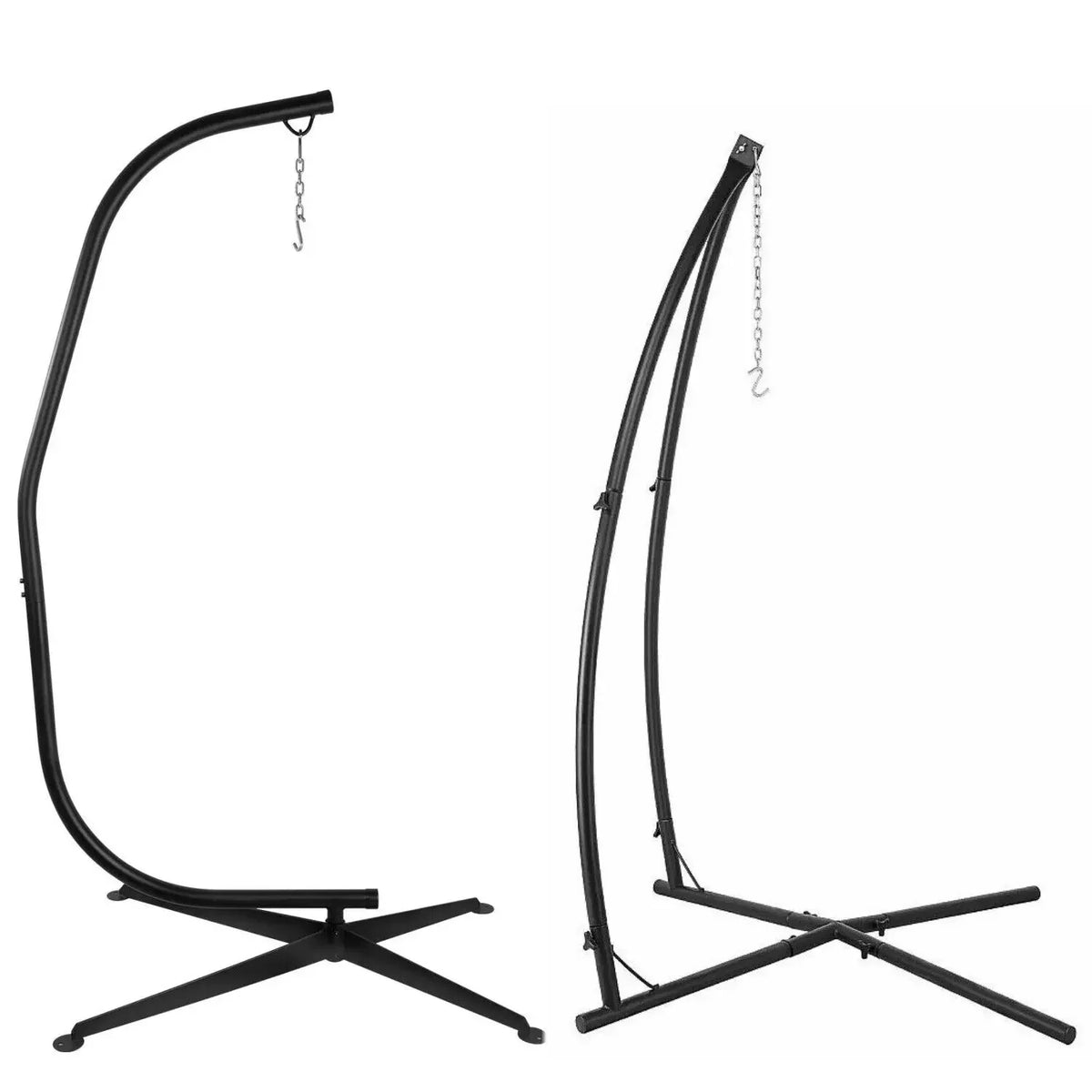 Homfa Heavy Duty Hanging Chair Stand Outdoor Patio Swing Base