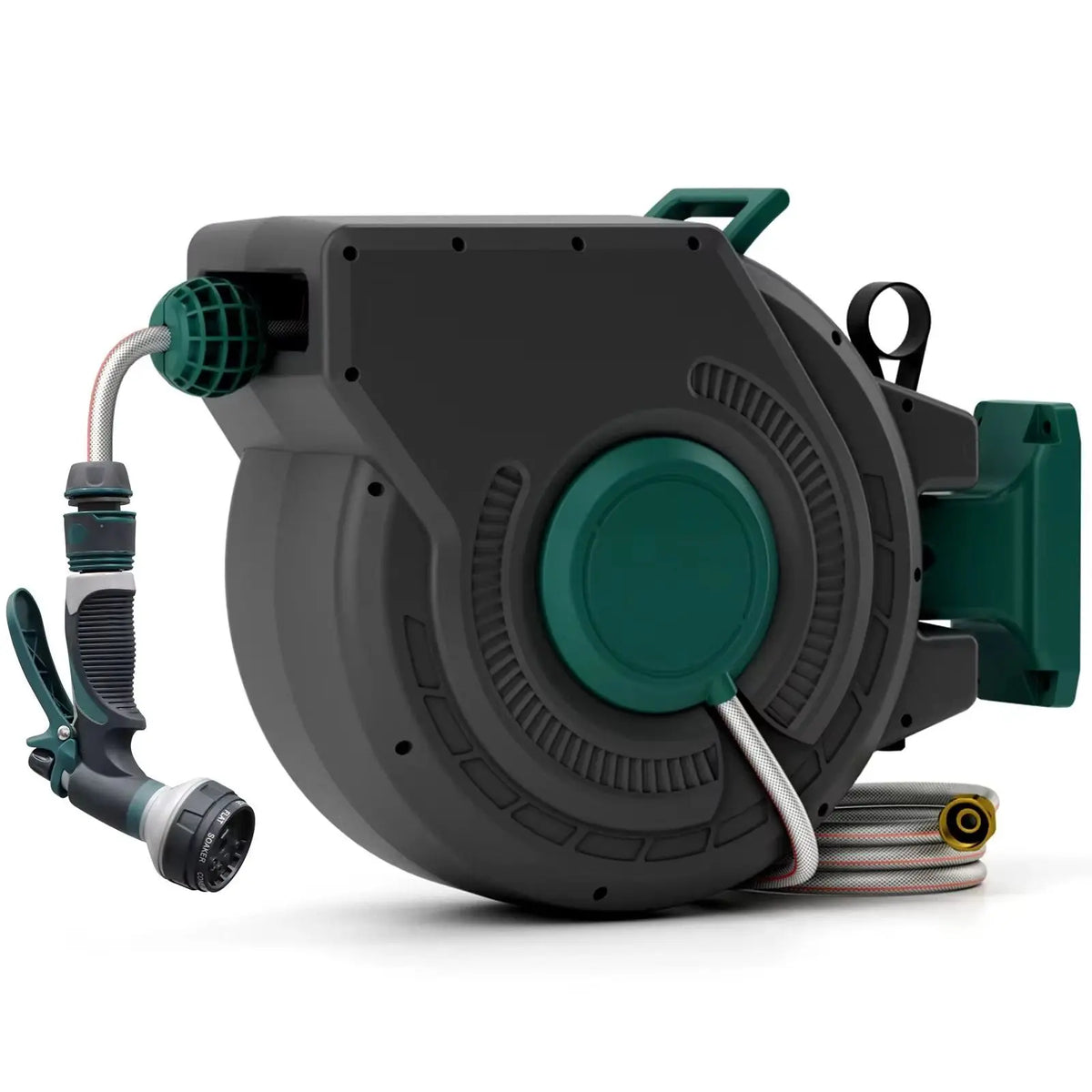 Super Heavy Duty Wall Mount Retractable Garden Hose Reel