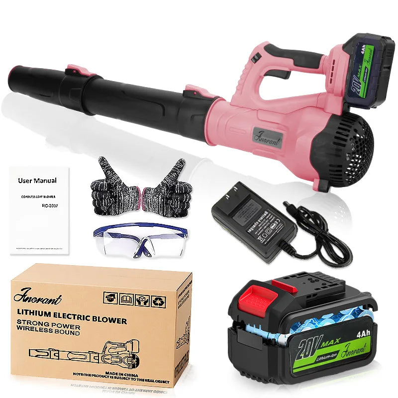 Cordless Electric Leaf Blower For Garden Cleaning And Snow Removal