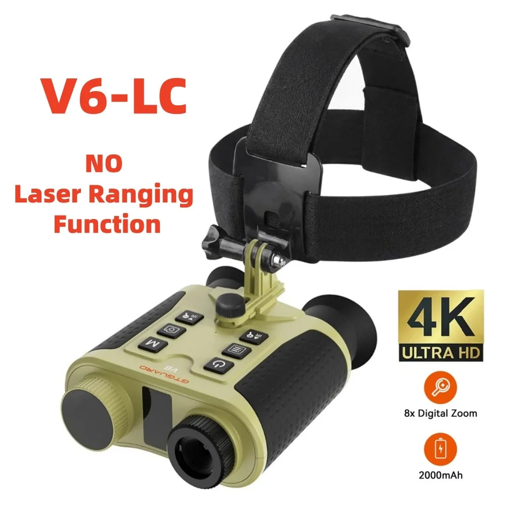 GTMEDIA V6 PRO 4K Night Vision Binoculars With Digital Zoom
