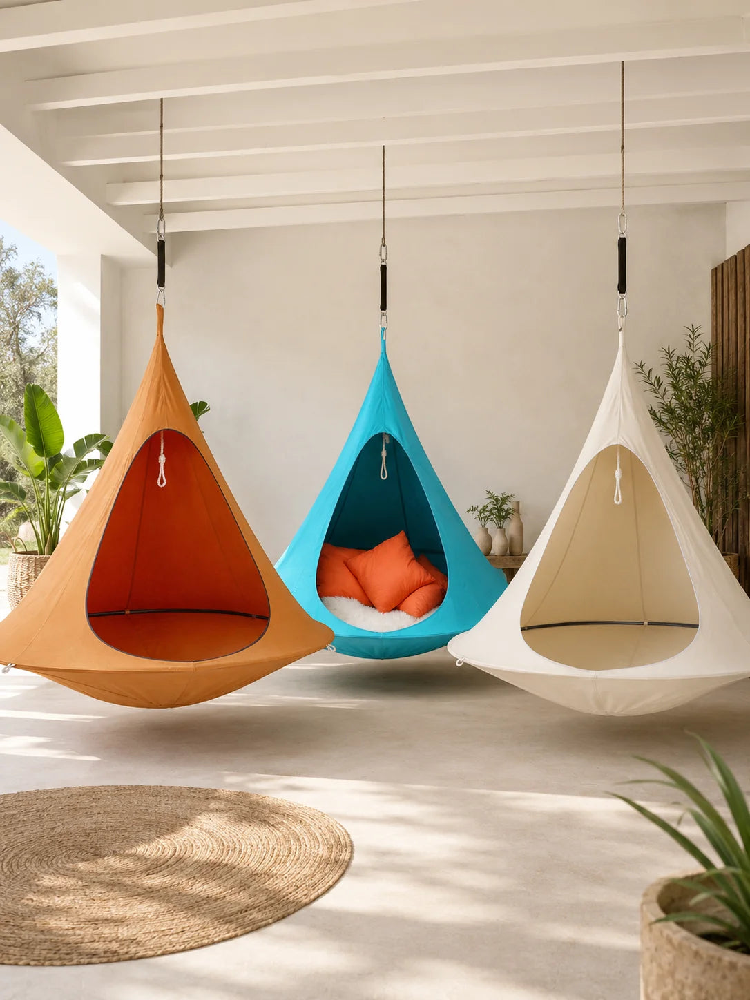 Portable Butterfly Hanging Chair Hammock For Indoor Outdoor Use