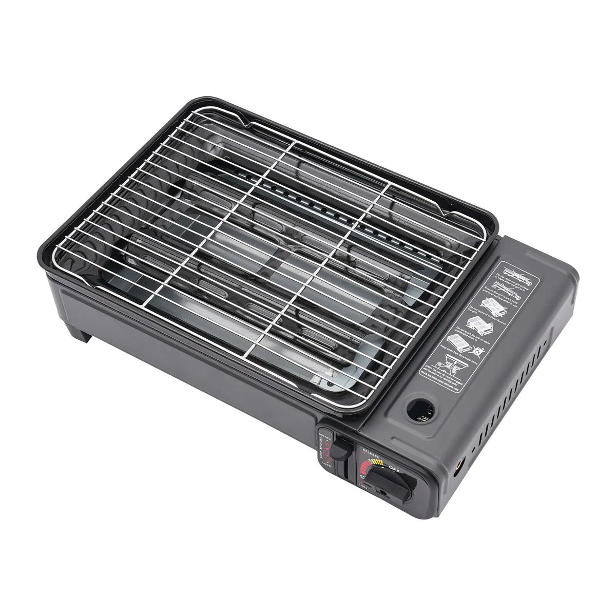 Portable Butane Gas Grill Stove for Camping and Trekking