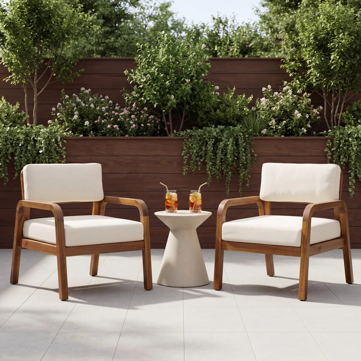 Christopher Knight Home Outdoor Loveseat And Coffee Table Set