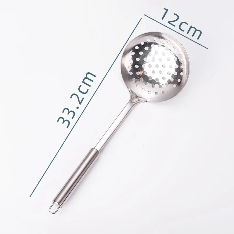 Stainless Steel Kitchen Utensil Set With Essential Cooking Tools