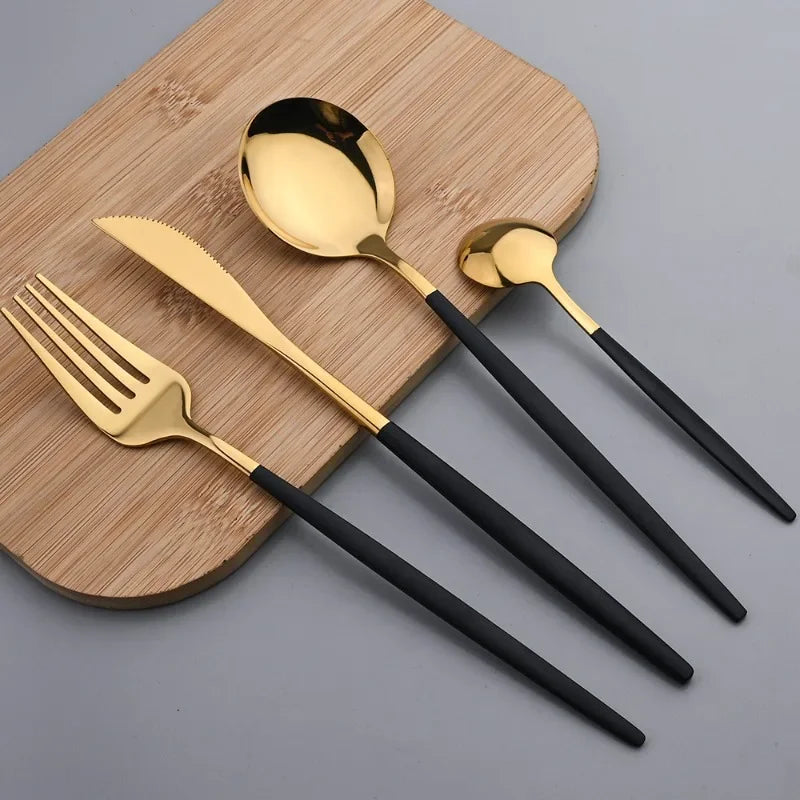 Stainless Steel Cutlery Set for Elegant Dining and Entertaining