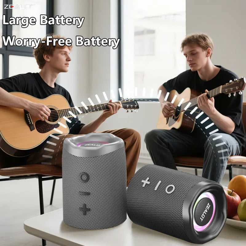 Zealot M5 Magnetic Bluetooth Portable Camping Speaker