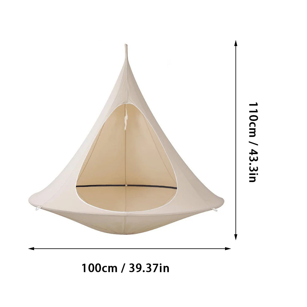 Portable Butterfly Hanging Chair Hammock For Indoor Outdoor Use