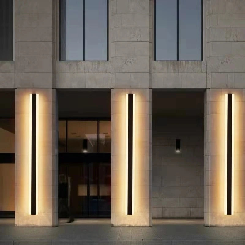 HONG DE LI Waterproof LED Outdoor Wall Light Garden Lighting
