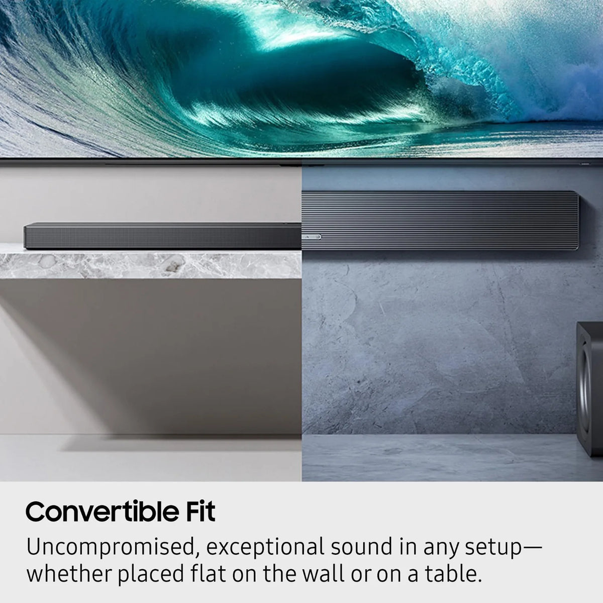 Samsung Q Series Surround Soundbar With Wireless Dolby Atmos Subwoofer