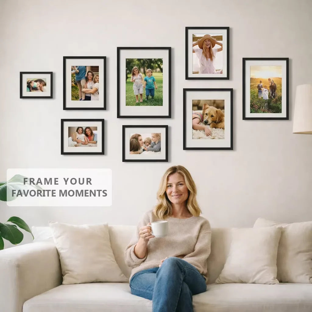 Contemporary Aluminum Picture Frames For Home Wall Decor