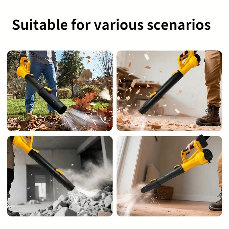 Cordless Electric Leaf Blower For Garden Cleaning And Snow Removal