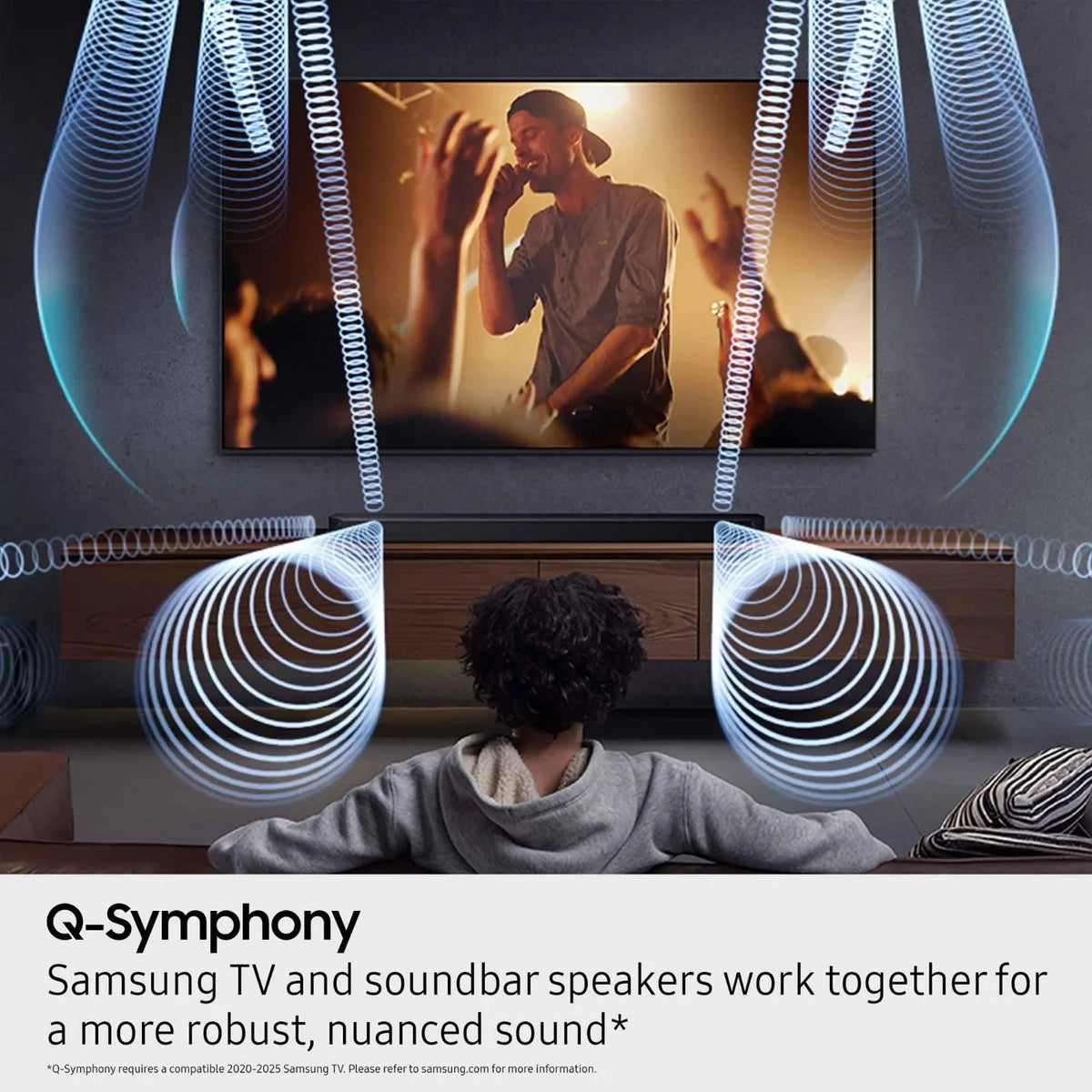 Samsung Q Series Surround Soundbar With Wireless Dolby Atmos Subwoofer