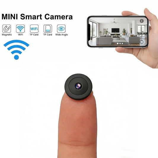 Wireless Mini Security Camera With 1080p Night Vision And Motion