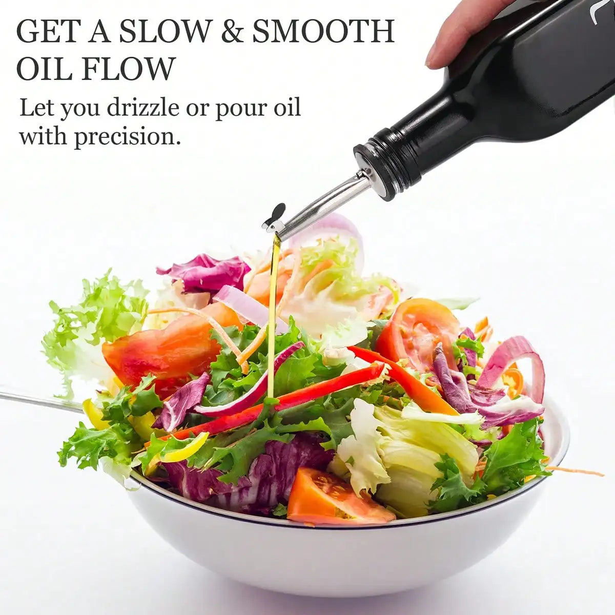 Olive Oil And Vinegar Dispenser Set With UV Protection