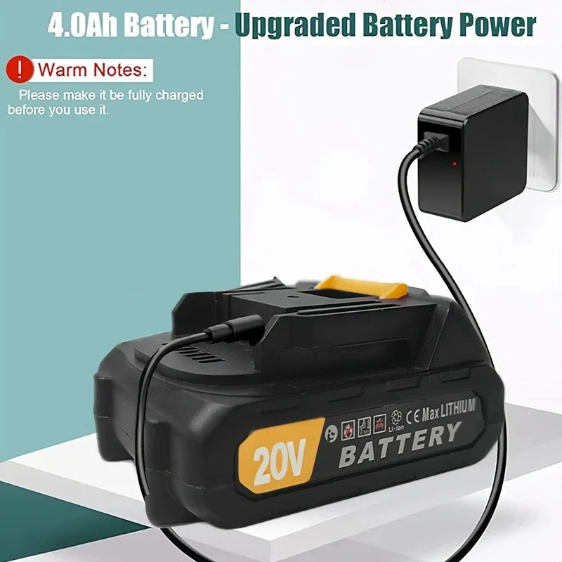 Cordless Electric Leaf Blower For Garden Cleaning And Snow Removal