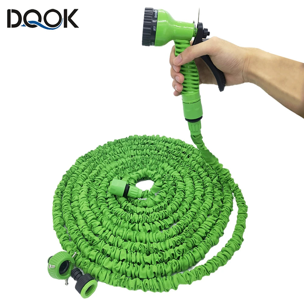 Flexible Expandable Garden Hose With Seven Pattern Sprayer