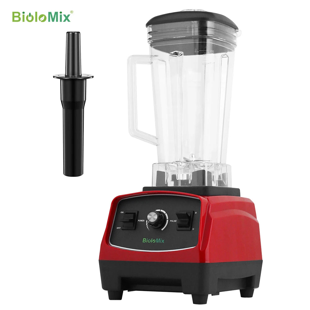 Biolomix Commercial 2200W Blender For Smoothies And Food Processing
