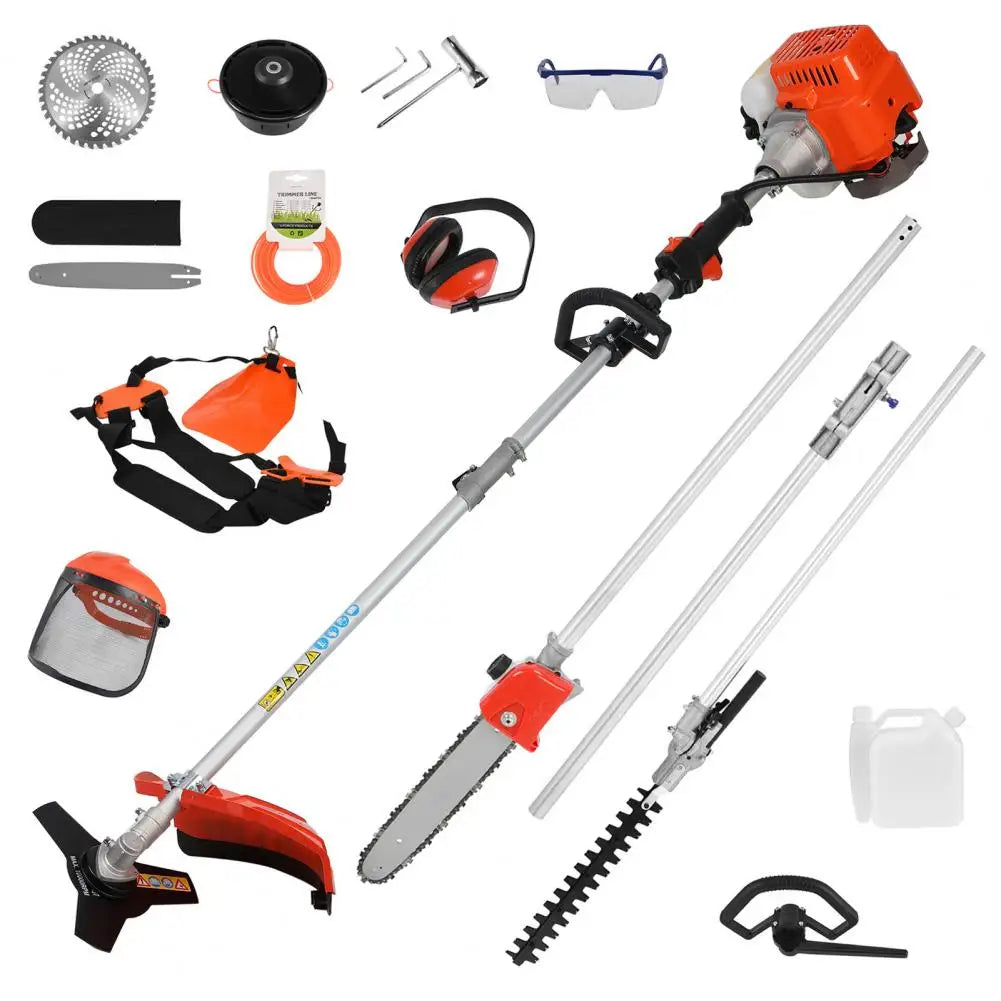 52Cc Gas Powered 5 In 1 Garden Maintenance Tool Kit