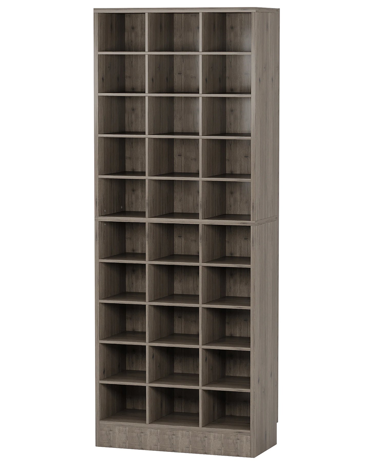 Tribesigns Wooden Shoe Cabinet With Drawer Display Shelf Rack