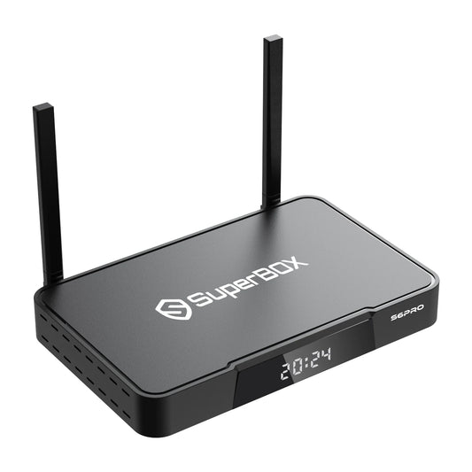 OTFHSPPMAWT S6 Pro 4K Smart TV Box With Voice Control