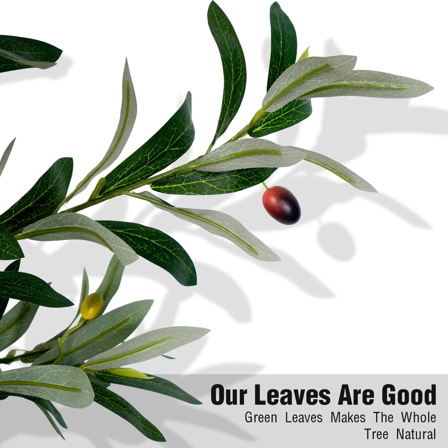 Olitree Artificial Olive Tree With Realistic Fruits For Home Decor