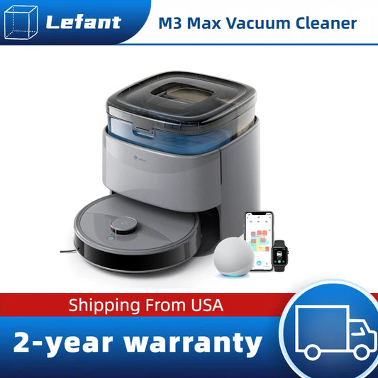 Lefant M3 Max Robot Vacuum With Auto Mopping Function