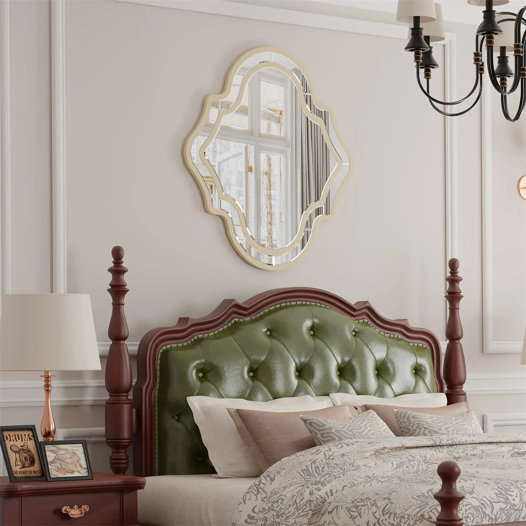 Luvodi Unique Asymmetric Wall Mirror For Home Decor