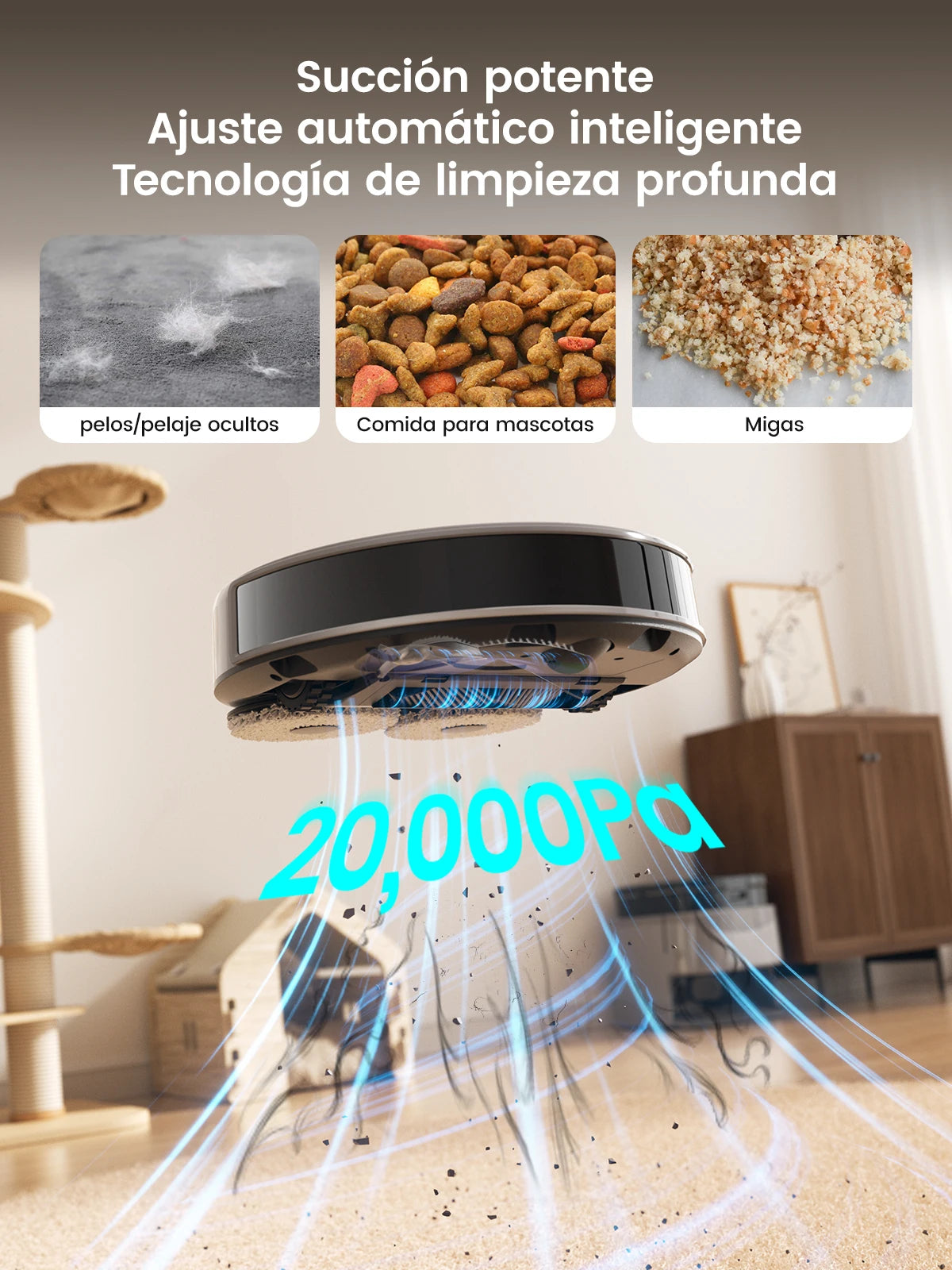 Lefant M3 Max Robot Vacuum With Auto Mopping Function