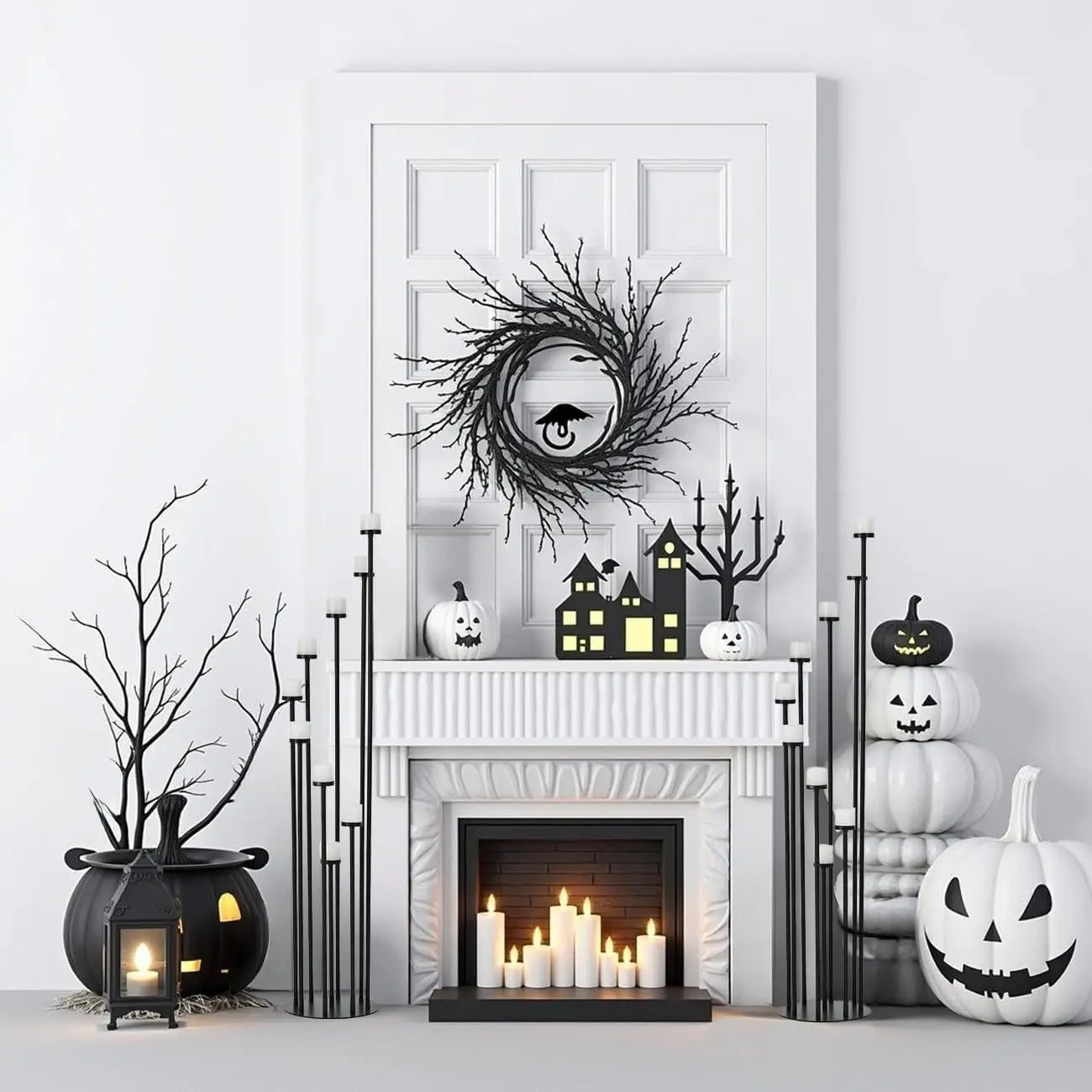 Metal Floor Candle Holders For Wedding And Home Decor