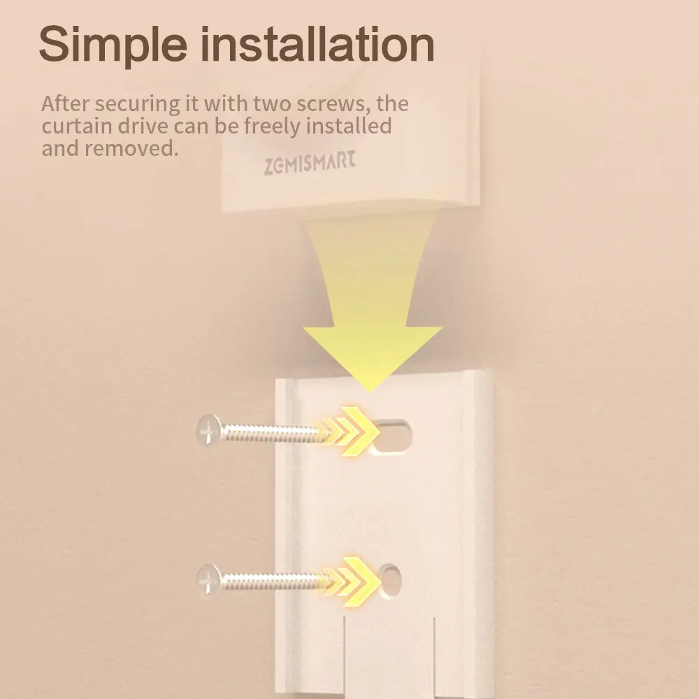 Zemismart Matter Thread Smart Roller Shade Driver With Built-in Battery