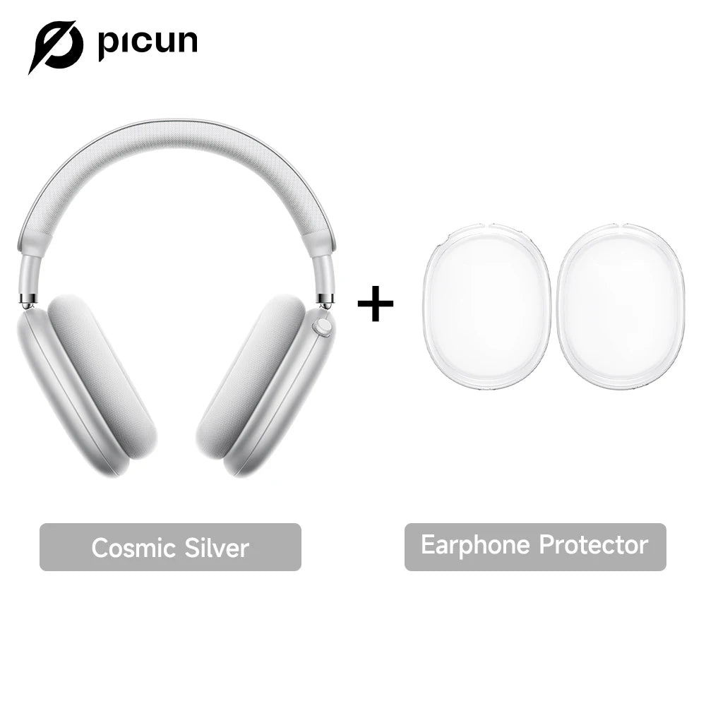 Picun Wireless Headphones With Active Noise Cancellation And Spatial Audio