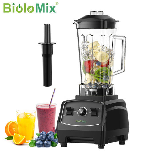 Biolomix Commercial 2200W Blender For Smoothies And Food Processing