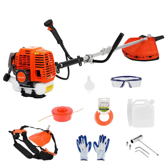 52CC Gas Powered 2 In 1 Hedge Brush String Trimmer
