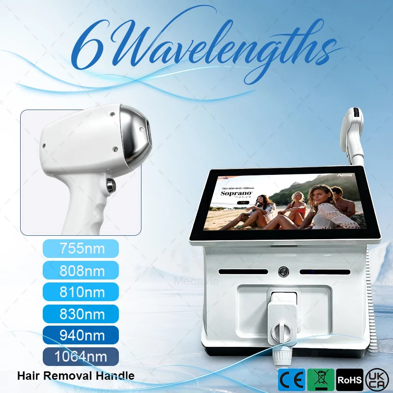 Emsnova Soprano Ice Titanium Diode Laser Hair Removal Device