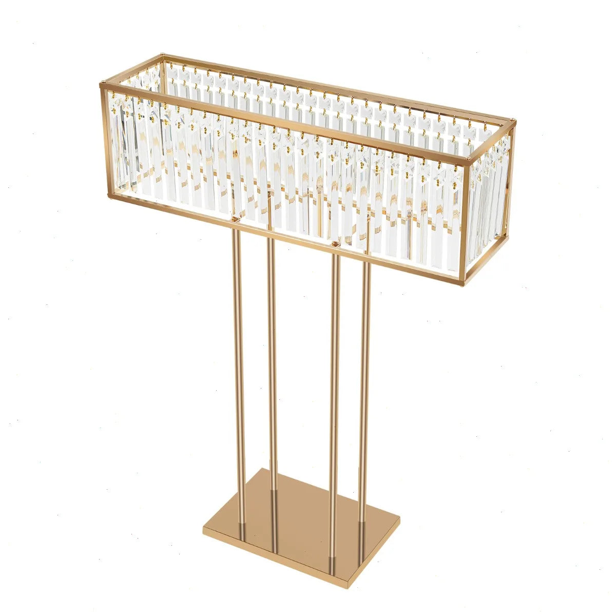 Bymaocar Crystal Floor Stand For Wedding Party Decoration