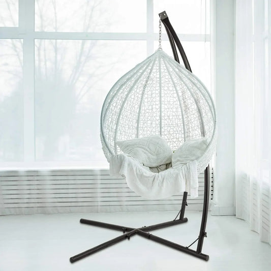 Homfa Heavy Duty Hanging Chair Stand Outdoor Patio Swing Base