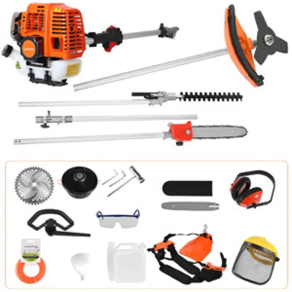 52Cc Gas Powered 5 In 1 Garden Maintenance Tool Kit