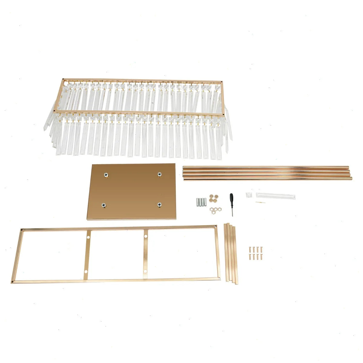 Bymaocar Crystal Floor Stand For Wedding Party Decoration