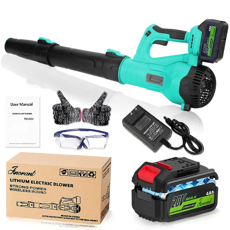 Cordless Electric Leaf Blower For Garden Cleaning And Snow Removal