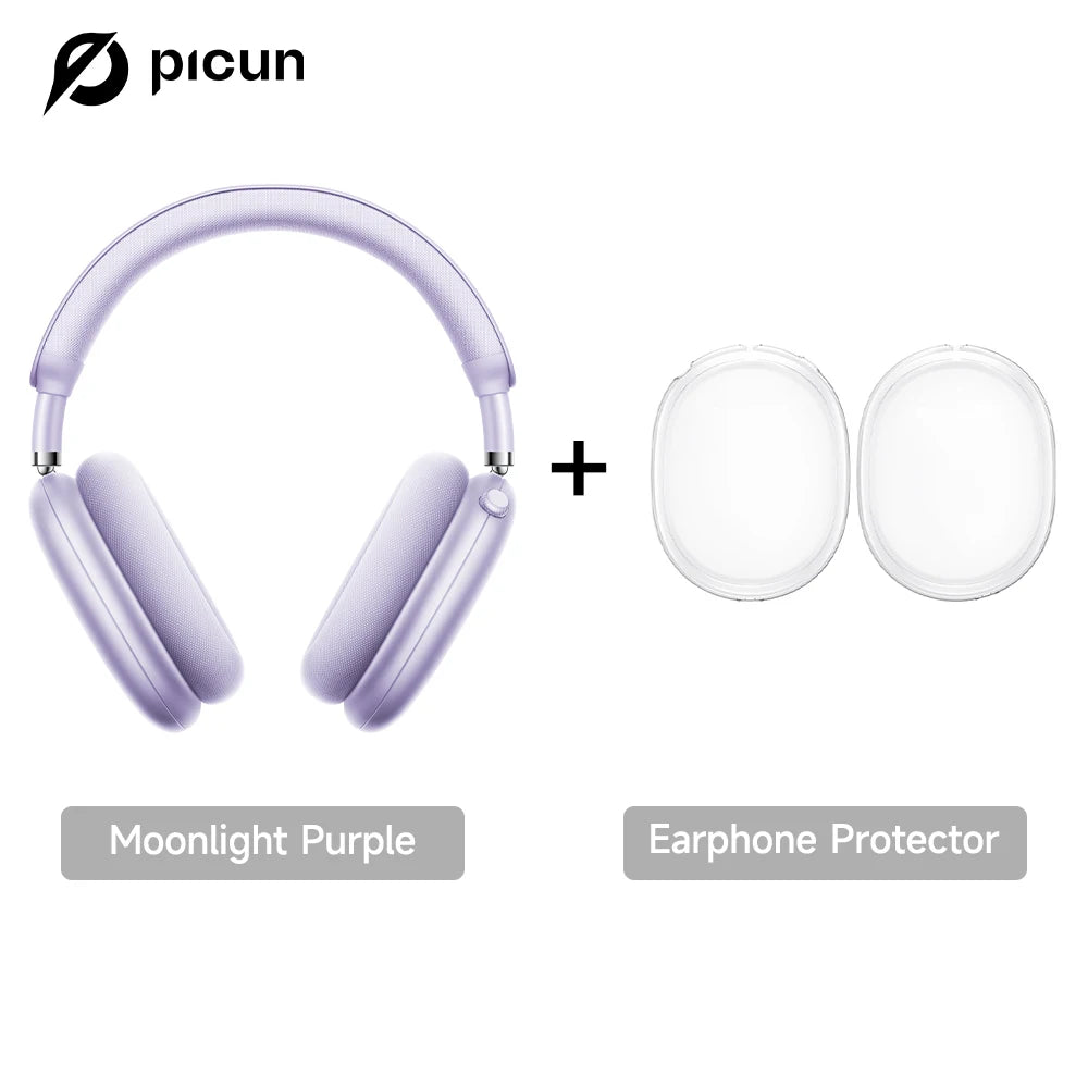 Picun Wireless Headphones With Active Noise Cancellation And Spatial Audio