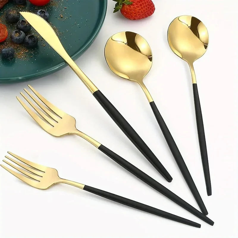 Stainless Steel Cutlery Set for Elegant Dining and Entertaining