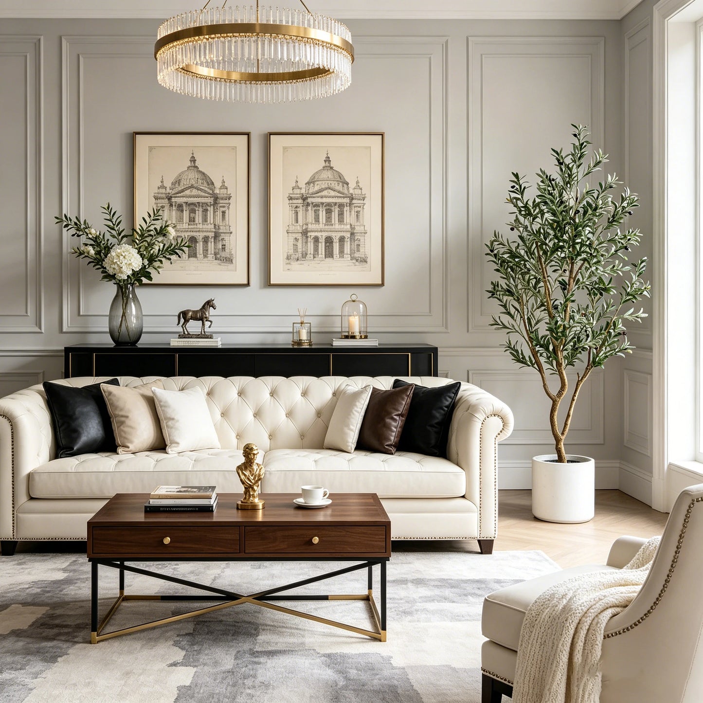 Olitree Artificial Olive Tree With Realistic Fruits For Home Decor