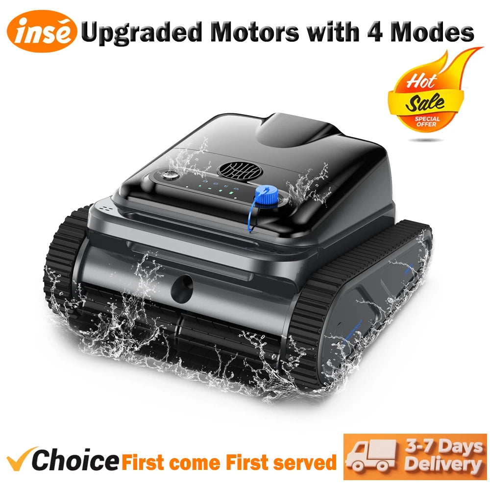 Inse Y50 Cordless Robotic Pool Cleaner With Self Parking