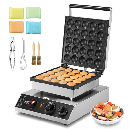 Vevor Electric Nonstick Waffle And Dorayaki Pancake Maker