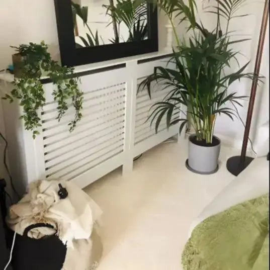 Modern Wooden Radiator Cover With Durable Grill Storage Cabinet