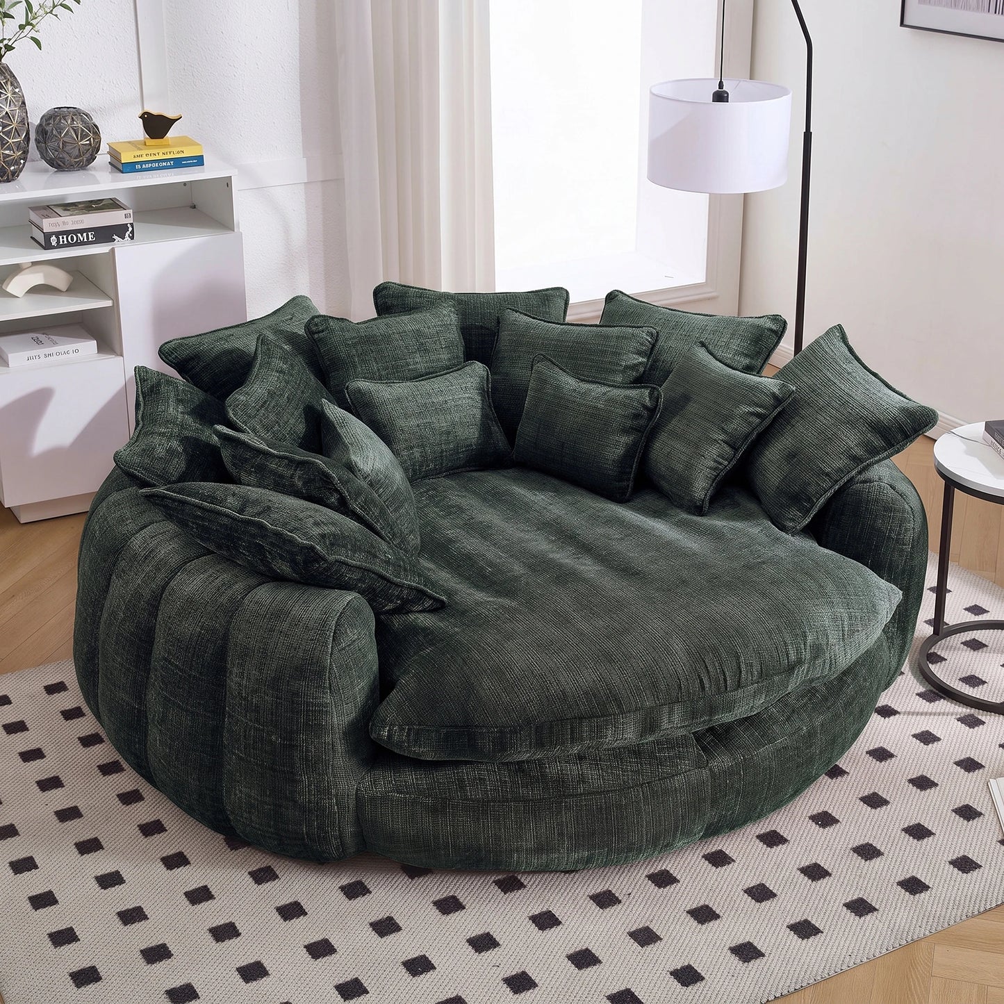 Modern Chenille Cloud Couch Sleeper Sofa With Memory Foam