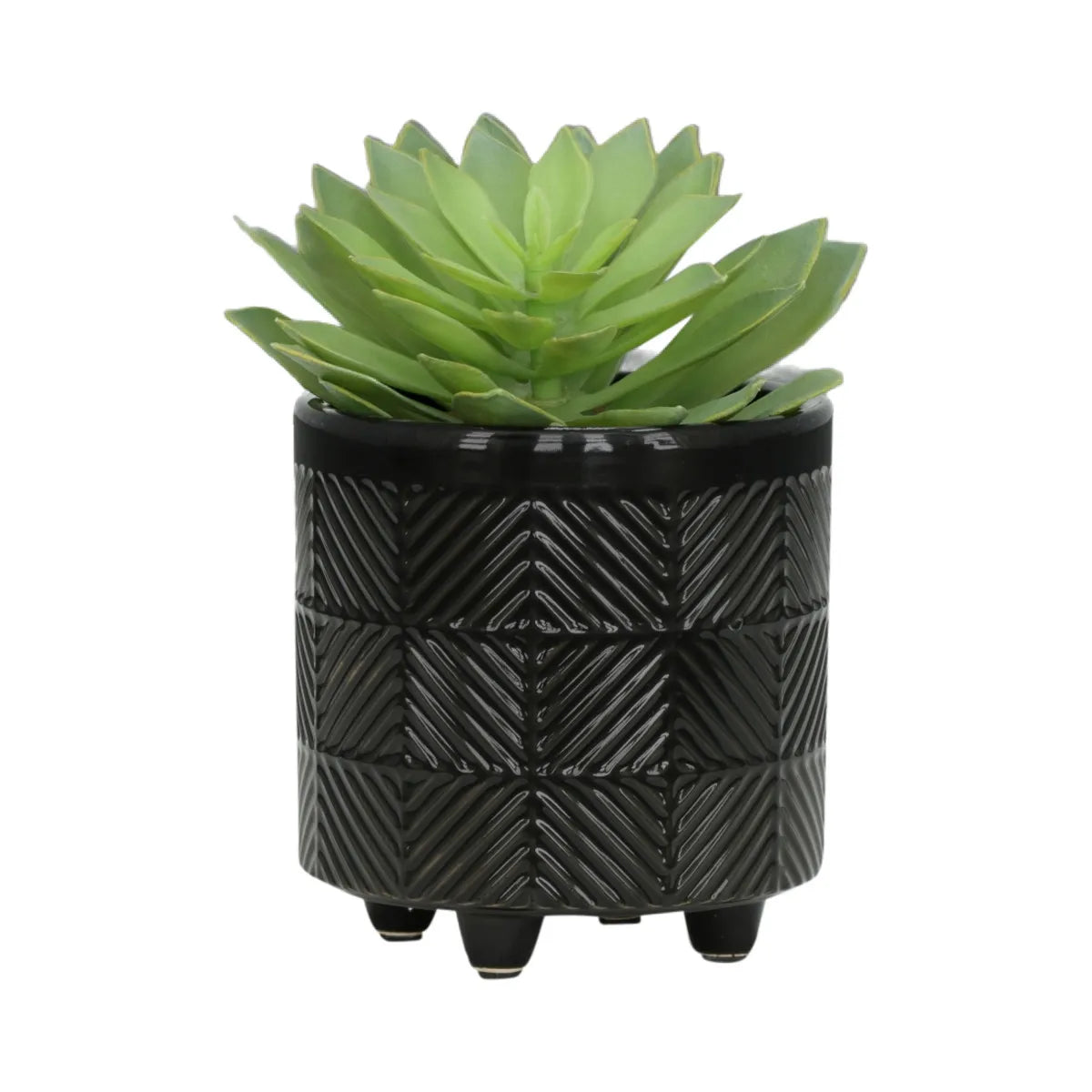Modern Textured Plastic Planters For Home Garden Patio Decoration